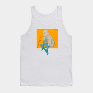 Smoking ghost Tank Top